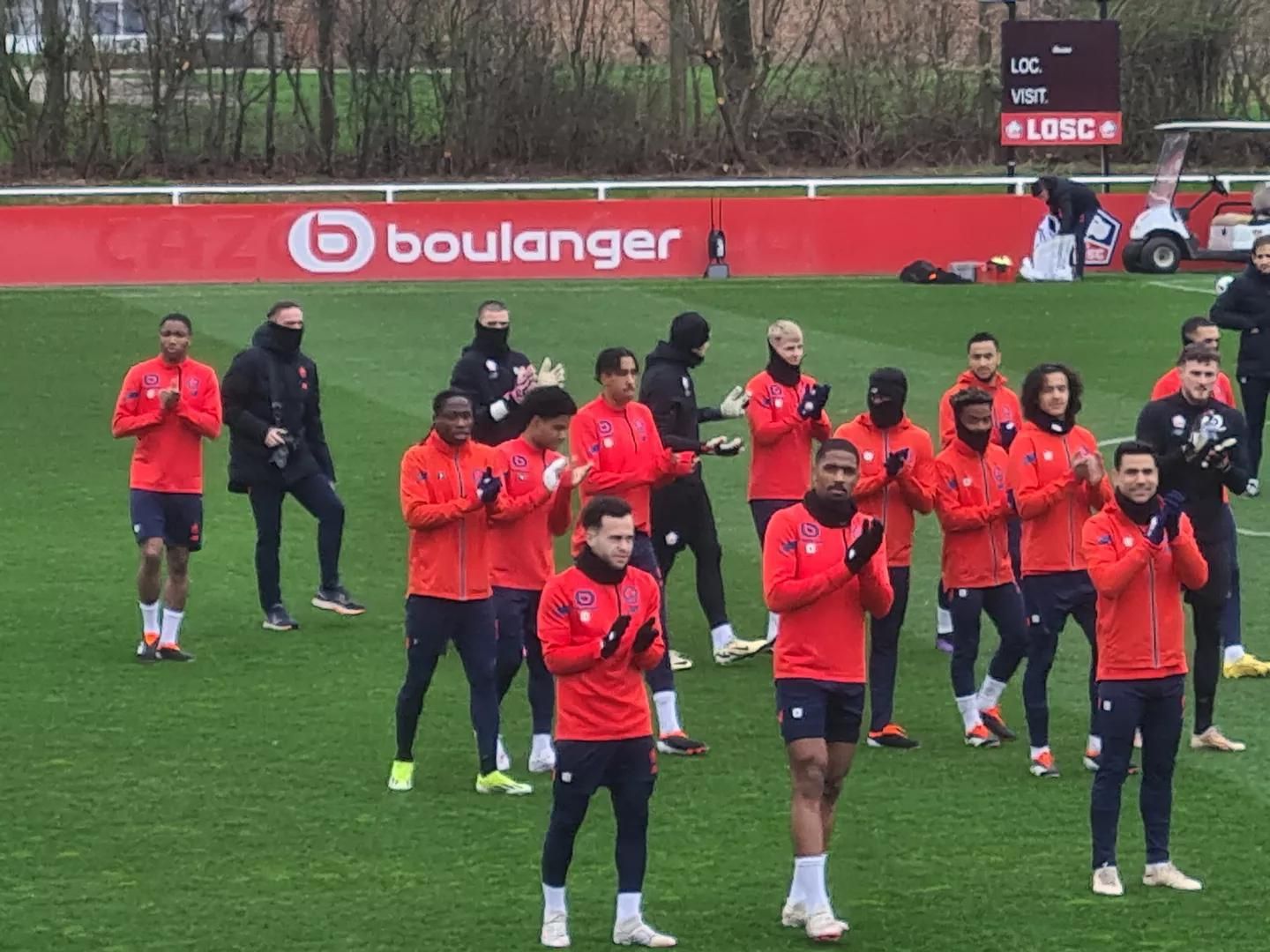 ⚽ Entraînement du LOSC | Sprene.fr
