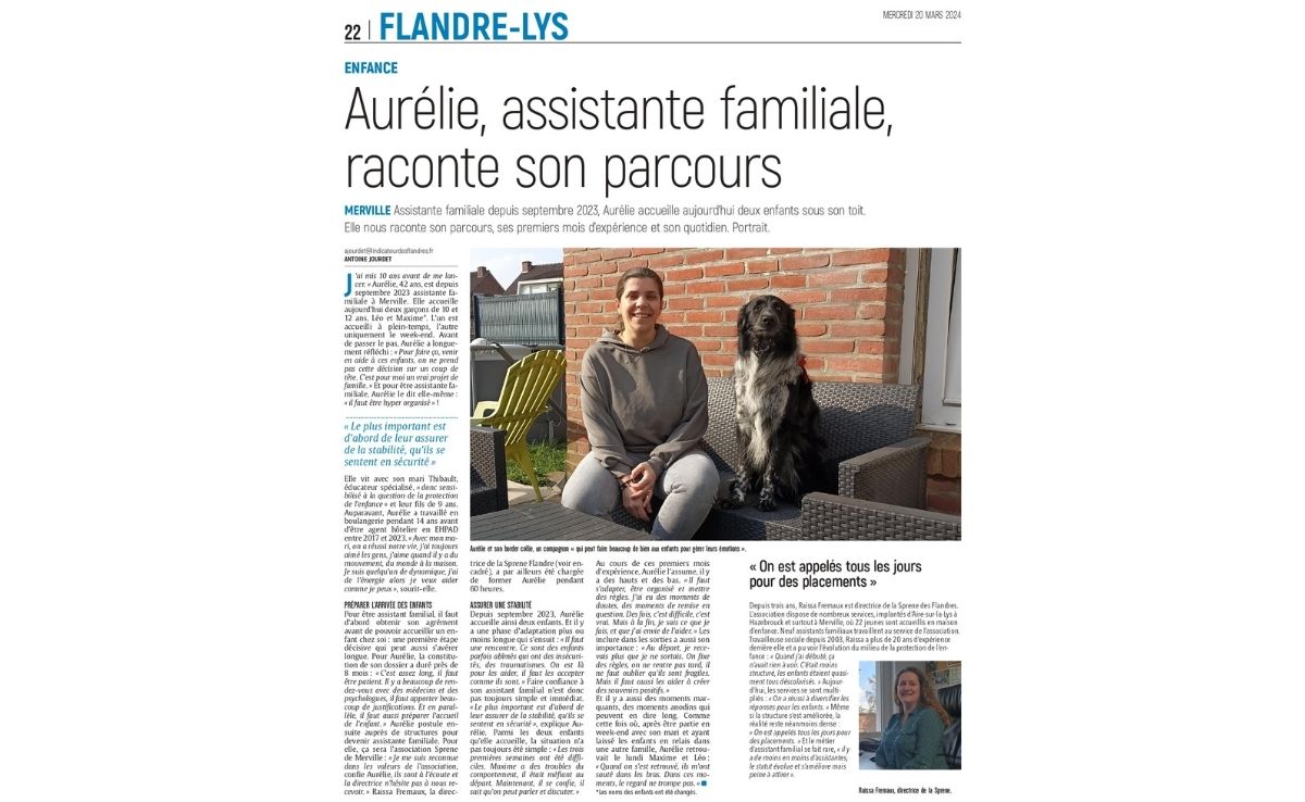 🎙️Interview d'une assistante familiale | Sprene.fr