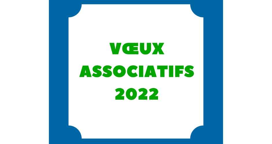 Vœux associatifs 2022 | Sprene.fr